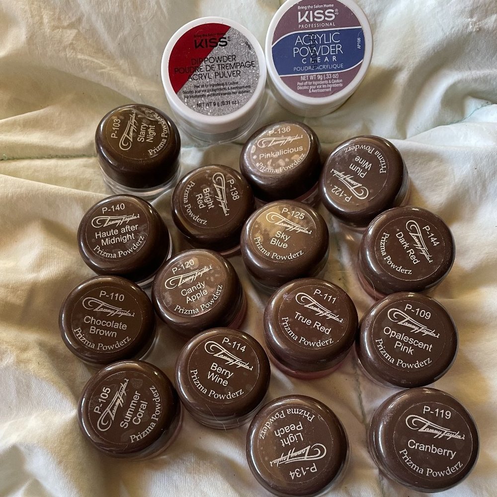 Acrylic nail powders LOT